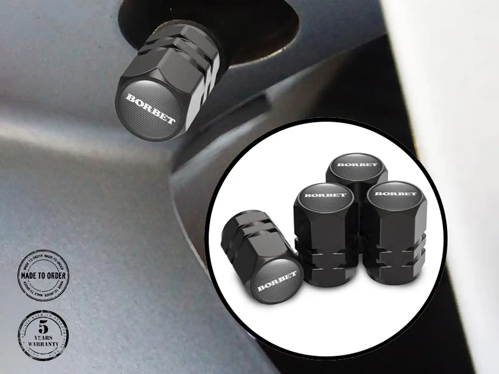 Borbet Reifen Ventil Schaftkappe SUV Stabil Max Edition